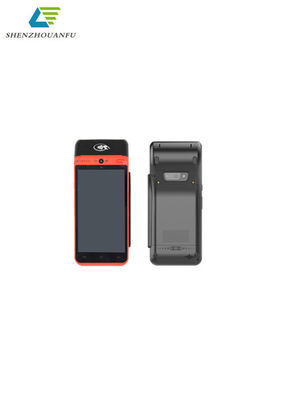 Terminal POS Android Micro USB Terminal Pembayaran Warna Oranye Android
