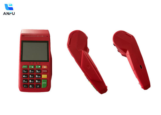 ANFU 2.8 inci POS layar sentuh dengan keyboard EFTPOS POS terminal tradisional Dukungan kartu Master VISA