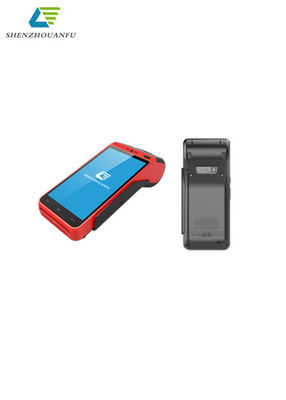 Terminal POS Cerdas Cloud Genggam Printer Termal Berkecepatan Tinggi Pos Android Pintar