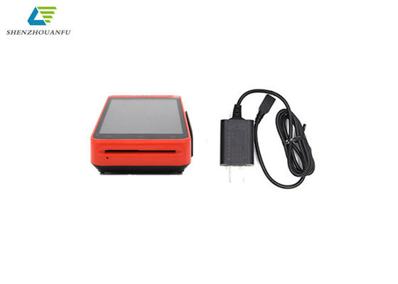 Tampilan Android terminal pos genggam pembayaran seluler layar sentuh 5,5 inci