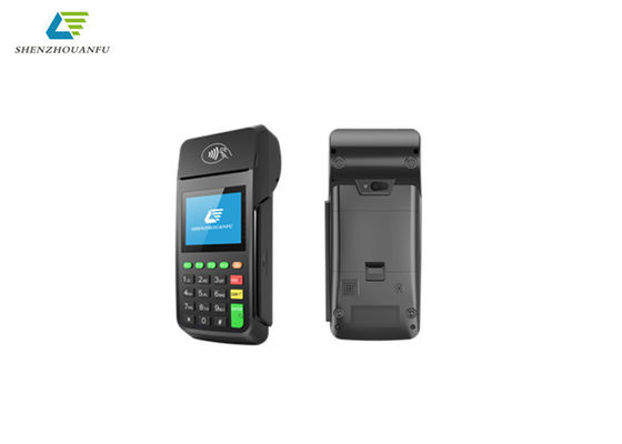 Terminal POS Nirkabel GPRS Terminal Android Genggam Dengan Lampu Latar