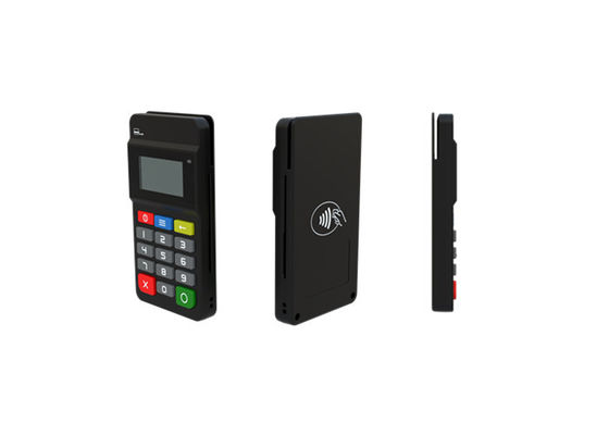 Terminal pos gesek mastercard visa pinpad nirkabel dengan bluetooth