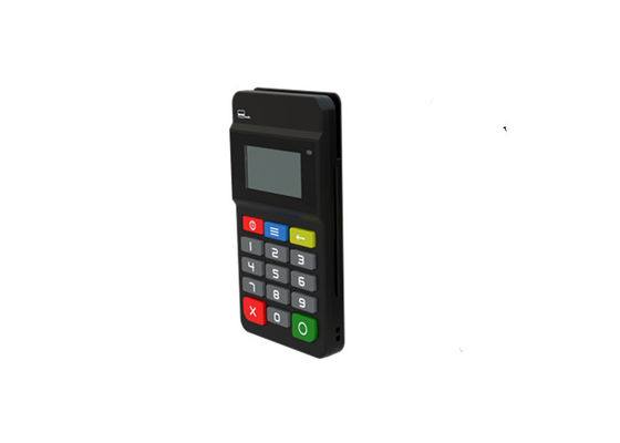 Mesin POS Bluetooth RoHs Gesek Kartu Kredit MPOS Android 12mm EMV