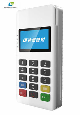 Terminal Pembelian MPOS Swipe Pos EMV PCI Contactless Dengan 4 Lampu Sinyal