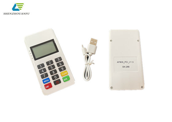 Terminal Pembelian MPOS Swipe Pos EMV PCI Contactless Dengan 4 Lampu Sinyal