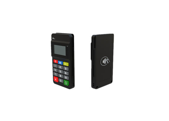 Terminal Pos Genggam Hitam Printer Terminal Pos Desain Bergaya