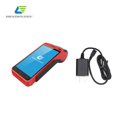 Terminal POS Cerdas RAM 4GB Pemindai Sidik Jari Semua Dalam Satu Terminal Pos