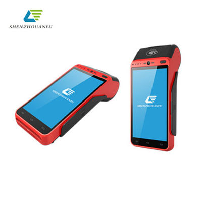 Terminal Pembayaran CE Smart Pos Layar Sentuh Genggam Dengan Speaker Stereo