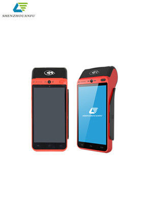 Fleksibilitas Terminal POS Android Seluler LCD Prosesor Quad Core