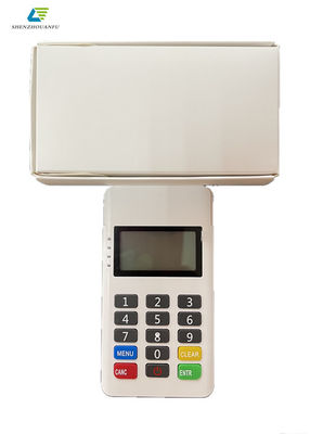 Terminal Mini POS Putih Terminal Pembayaran Seluler Cerdas Sertifikat PCI ODM