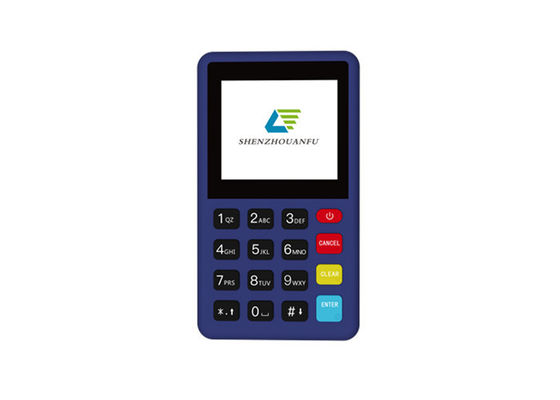 Terminal MPOS Bluetooth Pemasaran Kartu Seluler Aman dengan Chip EMV PCI untuk Platform Linux