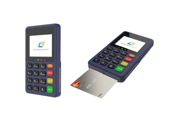 Mesin POS Bluetooth dengan Terminal POS Mini genggam 2,4 inci dan Sistem Linux
