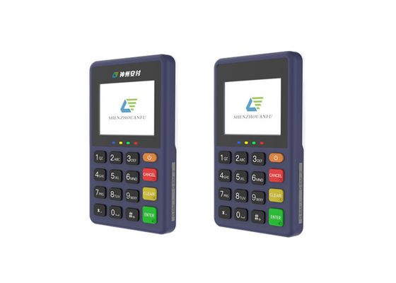 2.4 inch Screen Mobile Handheld POS Terminal 4G/WIFI/Wireless Mini Linux POS System dengan NFC
