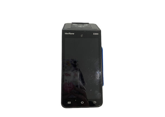 Diperbaiki Baru Verifone terminal pos 4G 5.5 inci Handheld Pos Terminal Mesin X990