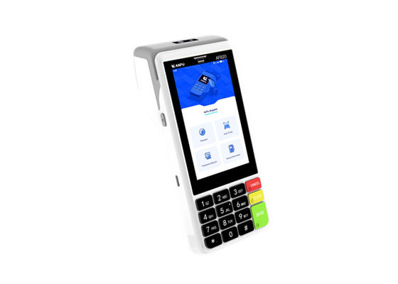 4 inci layar sentuh Mini Komputer Android POS terminal Dengan 16G Memory 2G / 3G / 4G / WIFI / GPS Mobile POS System