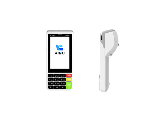ANFU EMV bersertifikat Android Mobile Smart Payment POS 4g Handheld Swiping card payment POS Terminal Dengan NFC Reader