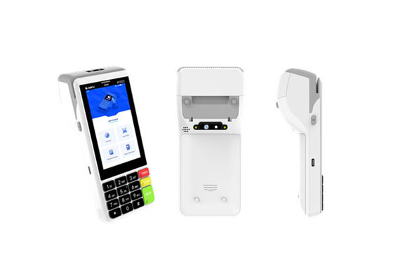 Kebijakan 4 inci dalam Pengendalian Pajak Smart Handheld POS Android POS Terminal Dengan Printer Kuitansi Termal 58 mm