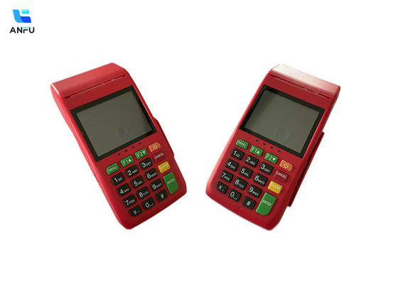 Touch Screen POS Terminal Dengan Keypad EFTPOS Terminal Tradisional Dukungan Semua Pembayaran Kartu Kredit Bank