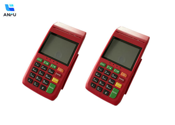 Portable Wireless NFC POS Handheld Parking Ticket POS Terminal Machine dengan Printer 1D/2D QR Scanner AF75