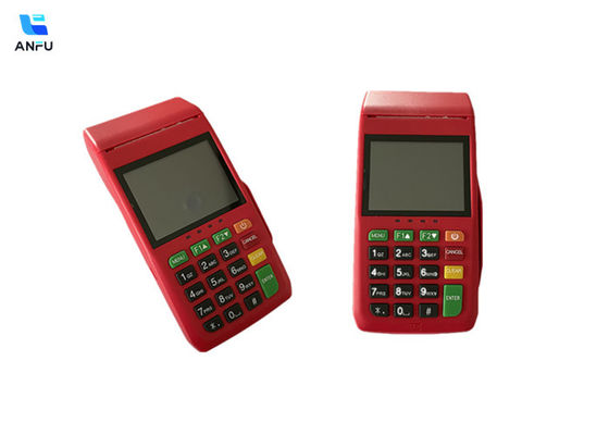 Portable Wireless NFC POS Handheld Parking Ticket POS Terminal Machine dengan Printer 1D/2D QR Scanner AF75