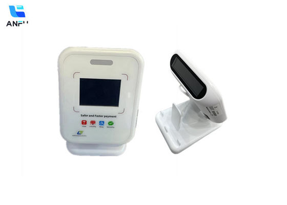 Desktop Wireless QR Code Sound Box QF100 Cloud Speaker Dengan 4G &amp; Layar LCD Untuk Toko Ritel